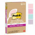 3M Nota Adhesiva de 101 mm x 152 mm, 4 Blocks de 45 Hojas, Multicolor  3