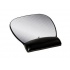 Mousepad Gamer 3M con Descansamuñecas de Gel 70005008746, Negro/Gris