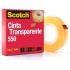 3M Scotch Cinta Adhesiva 550, 1 Rollo de 24mmx66m, Transparente  1
