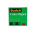 3M Cinta Adhesiva Mágica 810, 1 Rollo de 18mm x 33m  1