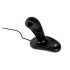 Mouse Ergonomico 3M Óptico EM500GPL, Inalámbrico, USB, Negro  1