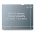 3M Filtro de Privacidad para Laptop y Monitor, 14'' - Imagen adicional 3