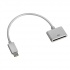 4XEM Adaptador Lightning Macho - 30-pin Hembra, Blanco, para iPhone/iPad  1