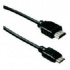 4XEM Cable Mini HDMI Macho - HDMI Macho, 3 Metros, Negro  1