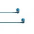4XEM Audífonos Intrauriculares con Micrófono 4XIBUDBL, Alámbrico, 1.1 Metros, 3.5mm, Azul  1