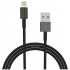 4XEM Cable Lightning Macho - USB A Macho, 4.5 Metros, Negro  1