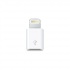 4XEM Adaptador Lightning Macho - Micro-USB Hembra, Blanco  1