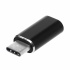 4XEM Adaptador USB C Macho - Lightning Hembra, Negro  1