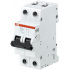 ABB Interruptor Termomagnético 2 Polos S202-C80, 400V, 80A, Entrada 400V