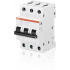 ABB Interruptor Automático 3 Polos S203-K20, 440V, 20A, Entrada 440V