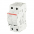 ABB Base de Fusible para Interruptor, 2 Polos, Blanco - Imagen adicional 1