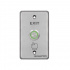 AccessPRO Botón de Salida APBIVC, Alámbrico, Acero Inoxidable/Verde  1
