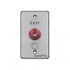 AccessPRO Botón de Salida APBRRLC, Alámbrico, Aluminio/Rojo  1