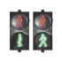 AccessPRO Semáforo Peatonal con Movimiento Verde/Rojo PROLIGHTPASD  1