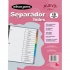 Acco Wilson Jones Separador P1365, 15 Divisiones, Blanco  1