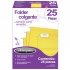 Acco Wilson Jones Fólder Colgante P3642, Paquete de 25 Piezas, Tamaño Carta, Amarillo  1