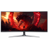 Monitor Gamer Curvo Acer ED340CU LED 34", 3440x1440 Ultra Wide Quad HD, FreeSync, 180Hz, HDMI/DisplayPort, Bocinas Integradas, Negro  1