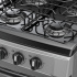 Acros Estufa y Horno de Gas 30" AF5001D, 6 Quemadores, Plata  3