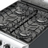 Acros Estufa y Horno de Gas 20" AW5300S, 4 Quemadores, Negro/Plata  4