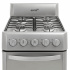 Acros Estufa y Horno de Gas 20" AW5400D, 4 Quemadores, Plata  5