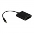 Acteck Adaptador USB-C  Macho - HDMI Hembra, 15cm, Negro