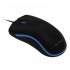 Mouse Acteck Óptico Electrous X X300 , Alámbrico, USB, 1000DPI, Negro/Azul