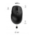 Mouse Ergonómico Acteck Óptico Optimize Ergo MI680, Inalámbrico, USB-A, 1600DPI, Negro  2