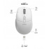 Mouse Ergonómico Acteck Optimize Ergo MI680, Inalámbrico, Óptico, 1.600DPI, RF Inalámbrico, Blanco - Imagen adicional 1