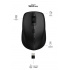Mouse Acteck Óptico Optimize Trip MI670, Inalámbrico, USB-A, 1600DPI, Negro  2