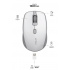 Mouse Acteck Óptico Optimize Trip MI670, Inalámbrico, USB-A, 1600DPI, Blanco  2