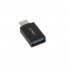 Acteck Adaptador USB-C Macho - USB-A 3.0 Hembra, Negro  1