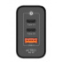 Acteck Cargador de Pared CP65W, 65W, 1x USB-A/2x USB-C, Negro  1