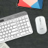 Kit de Teclado y Mouse Acteck Creator Virtuos Silk MK720, Inalámbrico, Bluetooth, Blanco (Español)  6