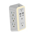 Acteck Multicontactos Energon Lumina CP515, 7 Contactos + 2x USB-A + 2x USB-C, 125V, Blanco  4