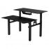 Acteck Escritorio Eléctrico Doble Ajustable Ergo Desk V2 ED727, Negro