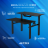 Acteck Escritorio Eléctrico Doble Ajustable Ergo Desk V2 ED727, Negro - Imagen adicional 5