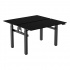 Acteck Escritorio Eléctrico Doble Ajustable Ergo Desk V2 ED727, Negro - Imagen adicional 2