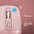 Mouse Acteck Optimize Flow MI480, Inalámbrico, Óptico, 1.600DPI, RF Inalámbrico, Rosa  4