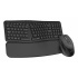 Kit de Teclado y Mouse Acteck Creator Ultra Confort MK650, Inalámbrico, RF Inalámbrico, Negro, Español  3