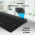 Teclado Acteck Inspire Trek TI737 65%, Inalámbrico, RF Inalámbrico/Bluetooth, Negro, Español   3