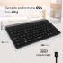 Teclado Acteck Inspire Trek TI737 65%, Inalámbrico, RF Inalámbrico/Bluetooth, Negro, Español   4