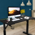 Acteck Escritorio Gamer ERGO DESK PRO ED757 RGB, Altura Ajustable, 120cm x 60cm, Negro - Imagen adicional 7