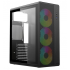 Gabinete Acteck Essen Pro X GM767, Midi-Tower, ATX/Micro-ATX, USB 2.0/3.0, sin Fuente, 3 Ventiladores Instalados, Negro  1