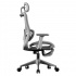Acteck Silla Flux Ultra EC696HR, Respaldo de malla, Reposabrazos Ajustables, Gris - Imagen adicional 2