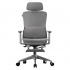 Acteck Silla Flux Ultra EC696HR, Respaldo de malla, Reposabrazos Ajustables, Gris - Imagen adicional 3