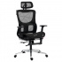 Acteck Silla Ejecutiva Flux Ultra EC696HR, Respaldo de Malla, Negro