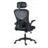 Acteck Silla Flux Base EC343HR, Respaldo de Malla, Negro - Imagen adicional 1