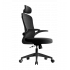Acteck Silla Flux Base EC343HR, Respaldo de Malla, Negro - Imagen adicional 2
