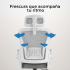 Acteck Silla Flux Lite EC313HR, Respaldo de Malla, Negro/Gris - Imagen adicional 7