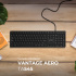 Teclado Acteck Vantage Aero TA545, Alámbrico, USB, Negro, Español - Imagen adicional 6